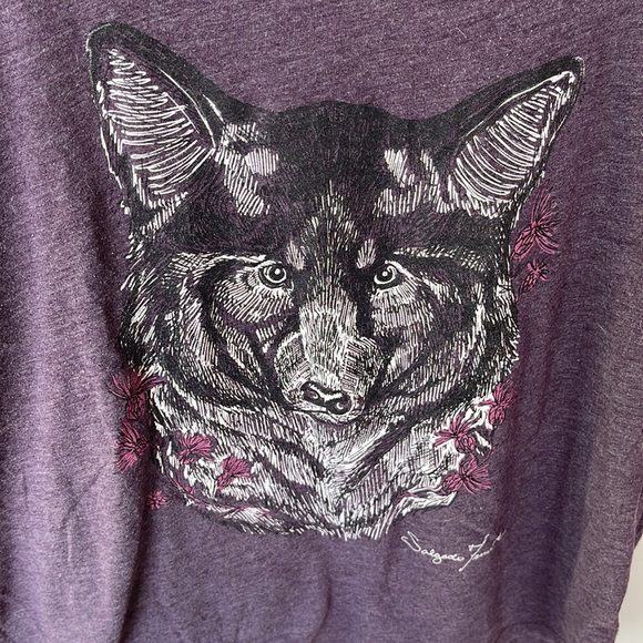 Salgado Fenwick Wolf Printed T-Shirt - Picture 2 of 4